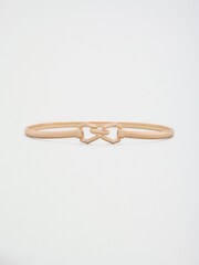 Lipsy Gold Snaffle Buckle Slinky Belt - Image 5 of 7