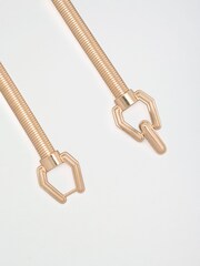 Lipsy Gold Snaffle Buckle Slinky Belt - Image 6 of 7