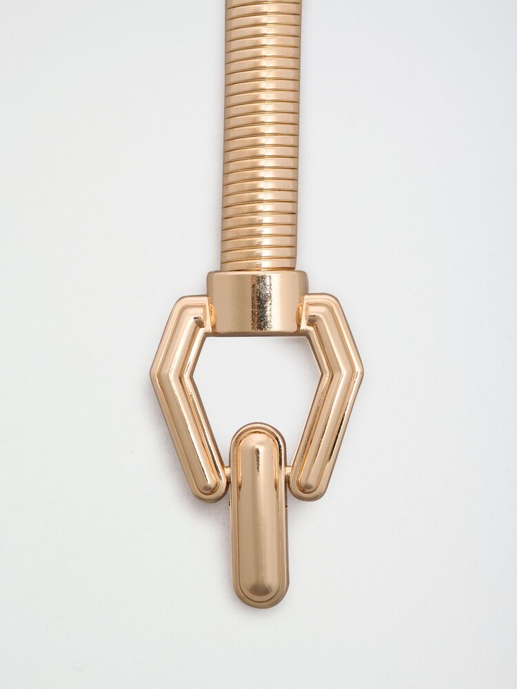 Lipsy Gold Snaffle Buckle Slinky Belt - Image 7 of 7