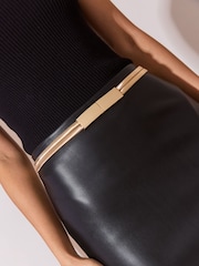 Lipsy Gold Double Slinky Ocassion Waist Belt - Image 2 of 7