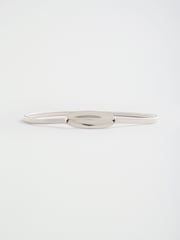 Lipsy Silver Oval Emblem Slinky Belt - Image 4 of 6