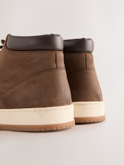 Қоңыр - Nubuck шыныаяқ етіктері - 5суретінің 4 суреті