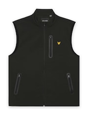 Lyle & Scott Black Branded Gilet - Image 5 of 6