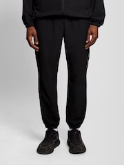Lyle & Scott Black Striped Trackies Trousers - Image 1 of 6