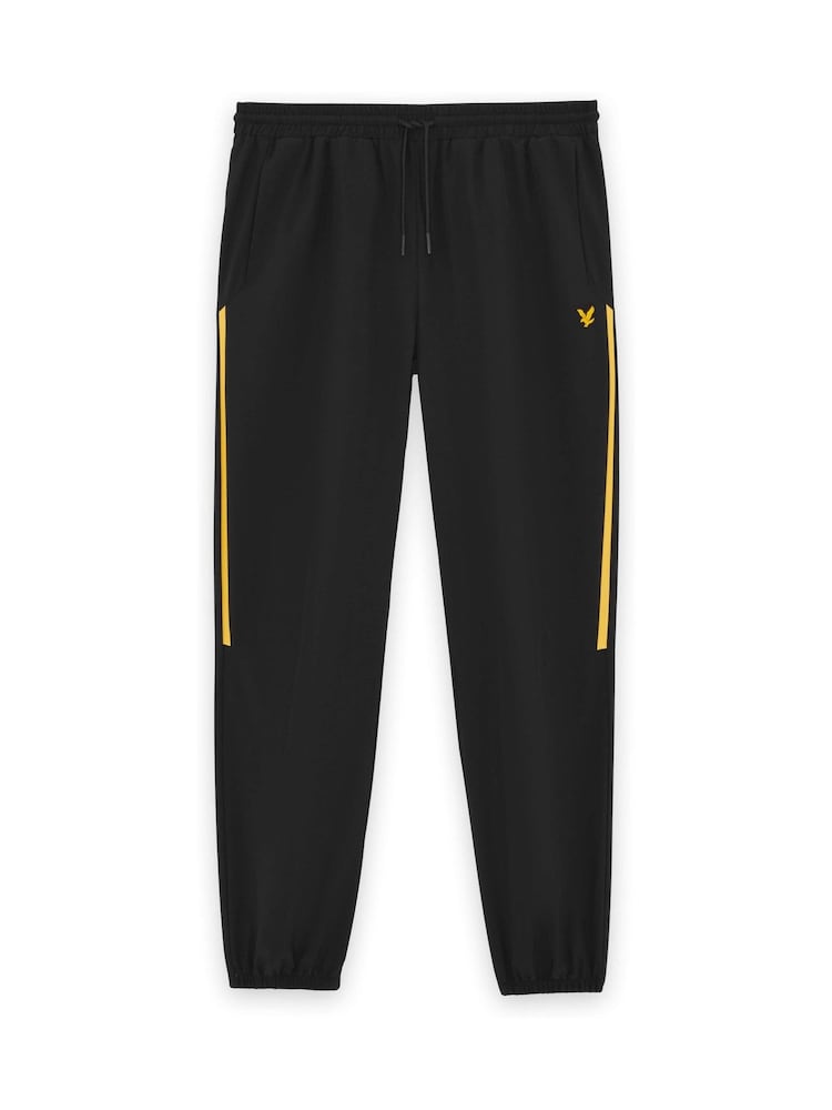 Lyle & Scott Black Striped Trackies Trousers - Image 6 of 6 Lyle & Scott Black Striped Trackies Trousers - Image 6 of 6