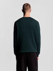 Lyle & Scott Dark Green Crew Neck Sweatshirt - Image 2 of 6