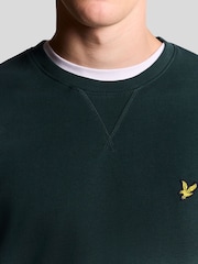 Lyle & Scott Dark Green Crew Neck Sweatshirt - Image 3 of 6