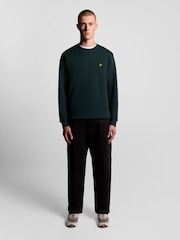 Lyle & Scott Dark Green Crew Neck Sweatshirt - Image 4 of 6
