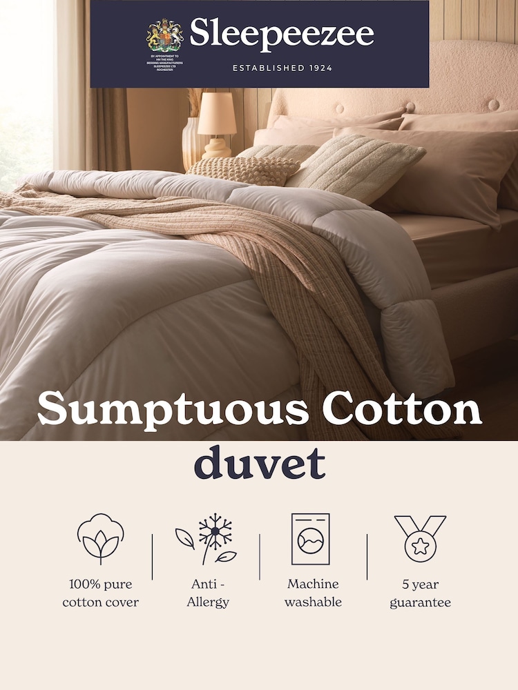Sleepeezee Sumptous Cotton 10.5 Tog Duvet - Image 9 of 9