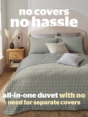 Silentnight Summer Breeze Gingham Coverless Duvet - 4.5 Tog - Image 2 of 9