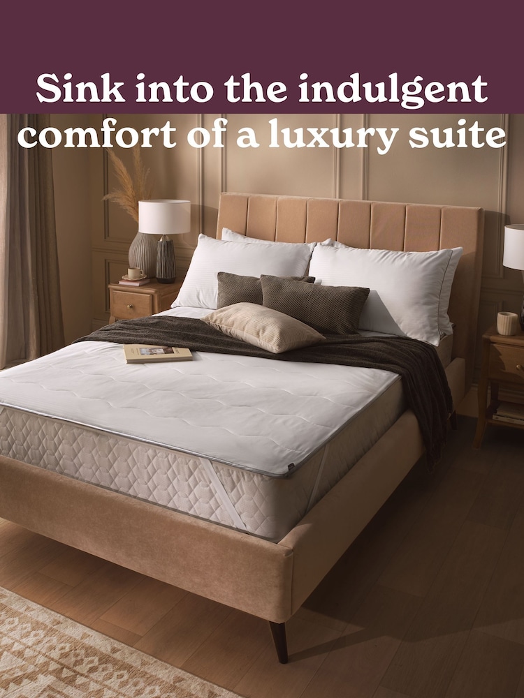 Sleepeezee Hotel Luxe Quilted Mattress Protector - Image 2 of 10