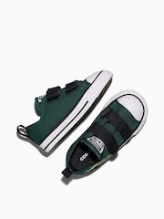 Converse Green Chuck Taylor All Star Alien UFO Low Top Trainers - Image 4 of 6