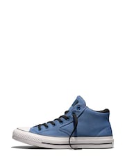 Converse Blue Chuck Taylor All Malden Street Sport Trainers - Image 4 of 7