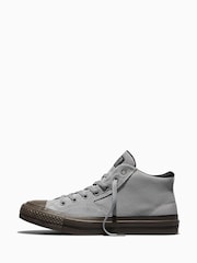 Converse Grey Chuck Taylor All Malden Street Sport Trainers - Image 4 of 6
