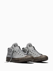 Converse Grey Chuck Taylor All Malden Street Sport Trainers - Image 6 of 6