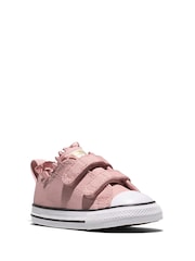 Converse Pink Chuck Taylor All Star Ruffles Low Trainers - Image 5 of 7