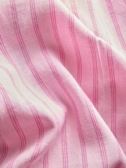 JJXX Linen High Rise Trousers with Pinstripe - תמונה 5 מתוך 5