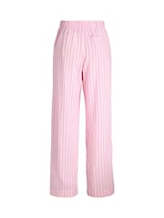 Pantalon taille haute JJXX en lin avec rayures - Image 7 de 7