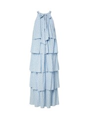 Y.A.S Blue Tiered Midi Dress - Image 2 of 2
