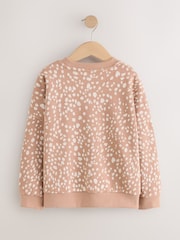 Braunes Reh - Gemütliches, geripptes Oversize-Sweatshirt (3 – 16 Jahre) - Bild 6 von 8