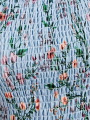 Friends Like These Light Blue Crinkle Print Cami Top - Image 2 of 6