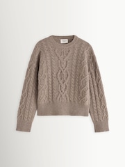 Weekend MaxMara Brown Alben Knit Jumper - Image 1 of 5