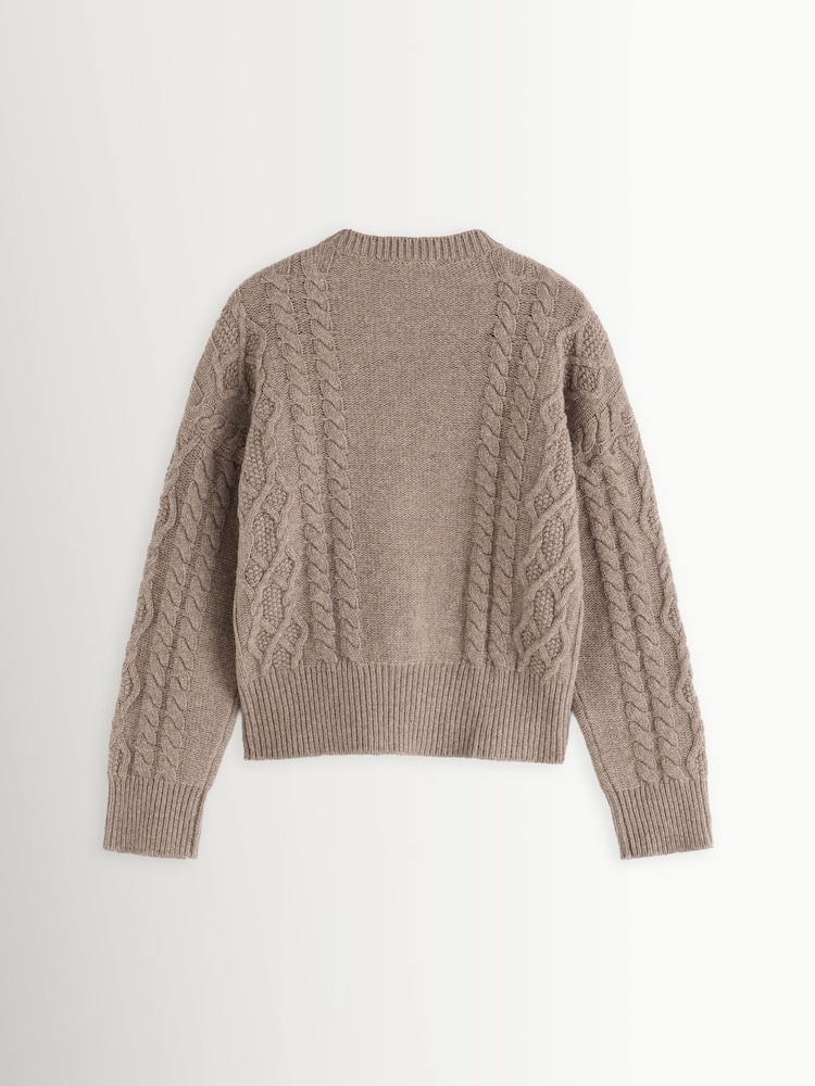 Weekend MaxMara Brown Alben Knit Jumper - Image 2 of 5