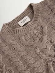 Weekend MaxMara Brown Alben Knit Jumper - Image 3 of 5