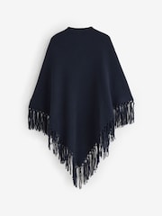 Weekend MaxMara Blue Tornado Knitted-Jersey Scarf - Image 2 of 5