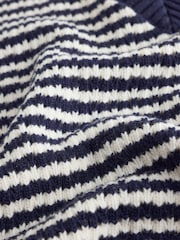 Weekend MaxMara Blue Spiga Striped Cardigan - Image 10 of 10