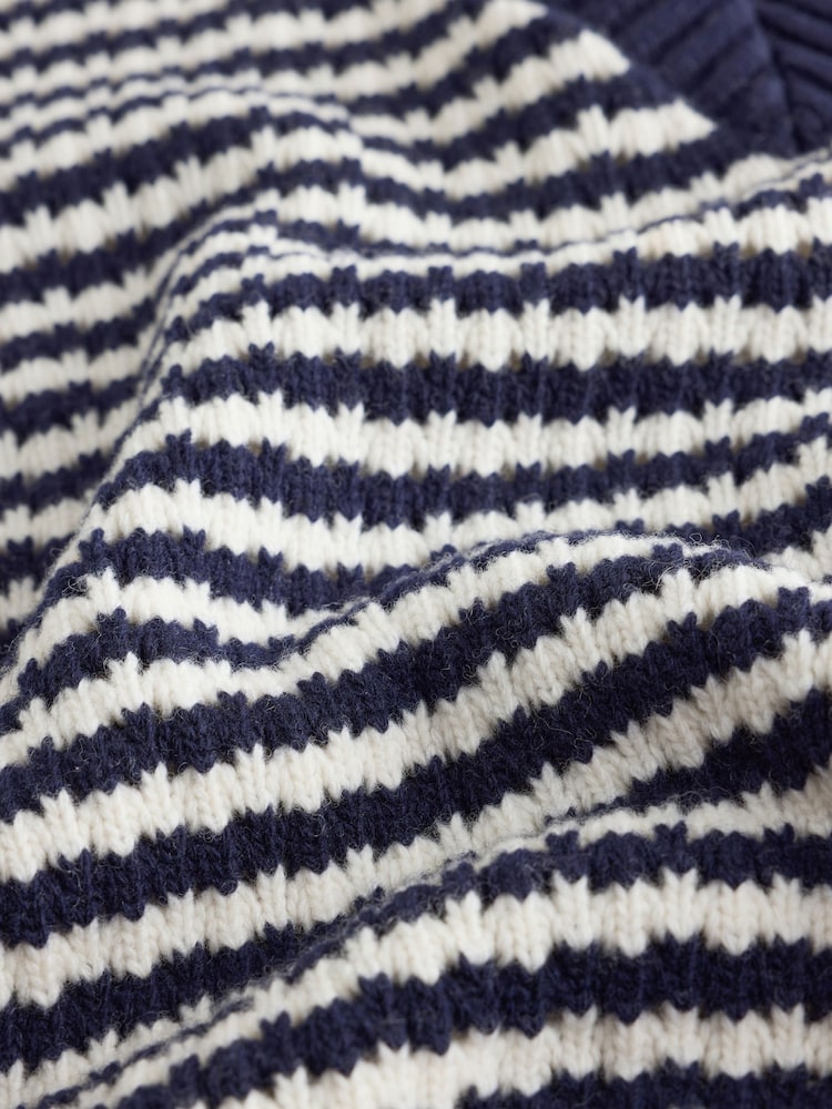 Weekend MaxMara Blue Spiga Striped Cardigan - Image 10 of 10 Weekend MaxMara Blue Spiga Striped Cardigan - Image 10 of 10