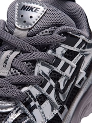 Nike Grey Silver Infant P-6000 Trainers - Image 7 of 7