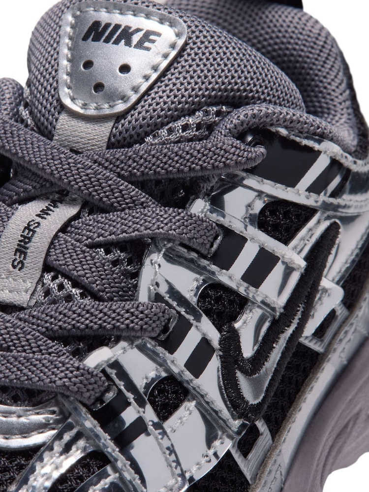 Nike Grey Silver Infant P-6000 Trainers - Image 7 of 7 Nike Grey Silver Infant P-6000 Trainers - Image 7 of 7