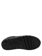 Nike Black Yellow Youth Air Max 90 Trainers - Image 3 of 3