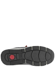 Pavers Navy Wide Fit Zip & Lace Fasten Casual Trainers - Image 4 of 5