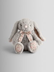 JoJo Maman Bébé Floral Billie Personalised Floral Billie Bunny Soft Toy Plushie Small - Image 1 of 4