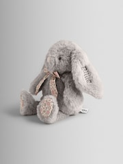 JoJo Maman Bébé Floral Billie Personalised Floral Billie Bunny Soft Toy Plushie Small - Image 2 of 4