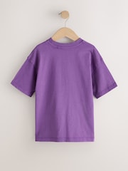 Purple Washed Graphic T-Shirt (3-16yrs) - Image 2 of 4
