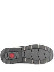 Pavers Brown Wide Fit Rugged Lace Up Trainers - Image 4 of 5