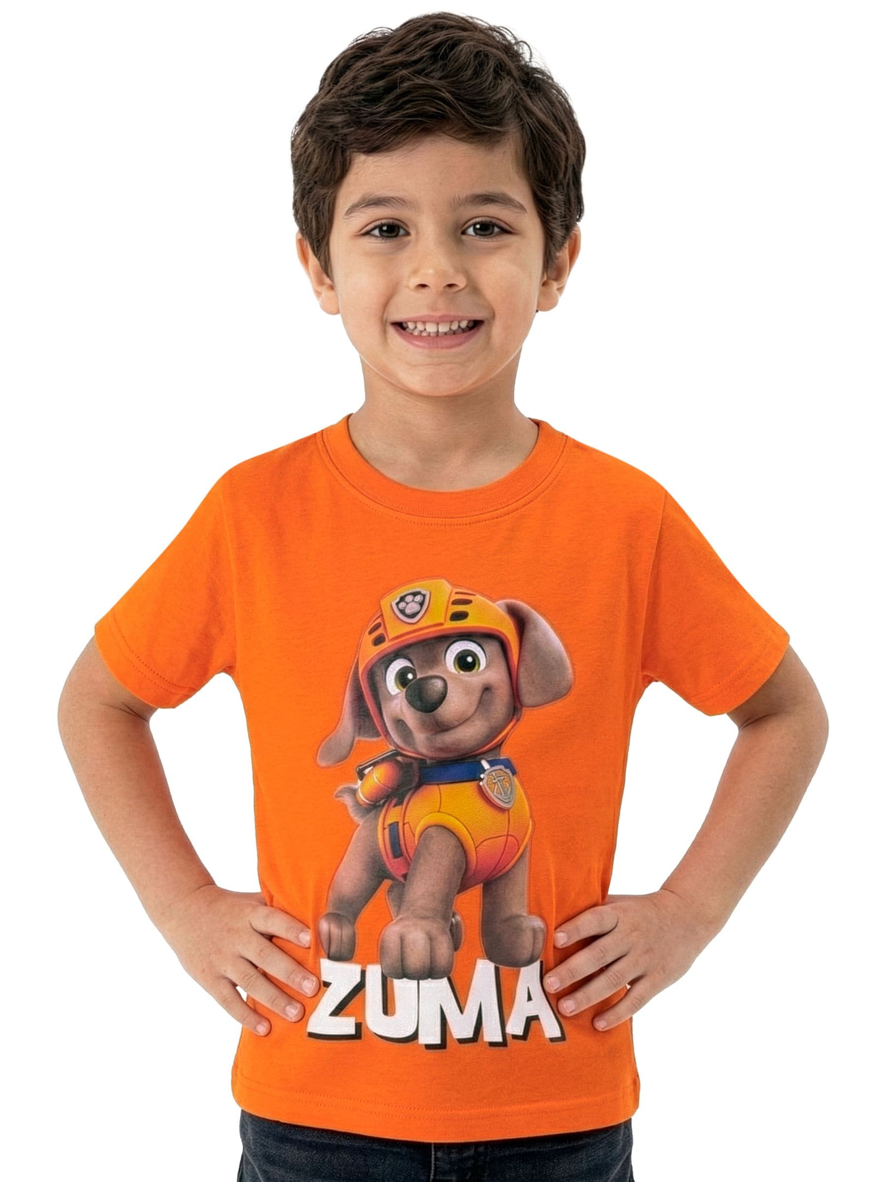 Buy Character Orange PAW Patrol Zuma T-Shirt from Next USA