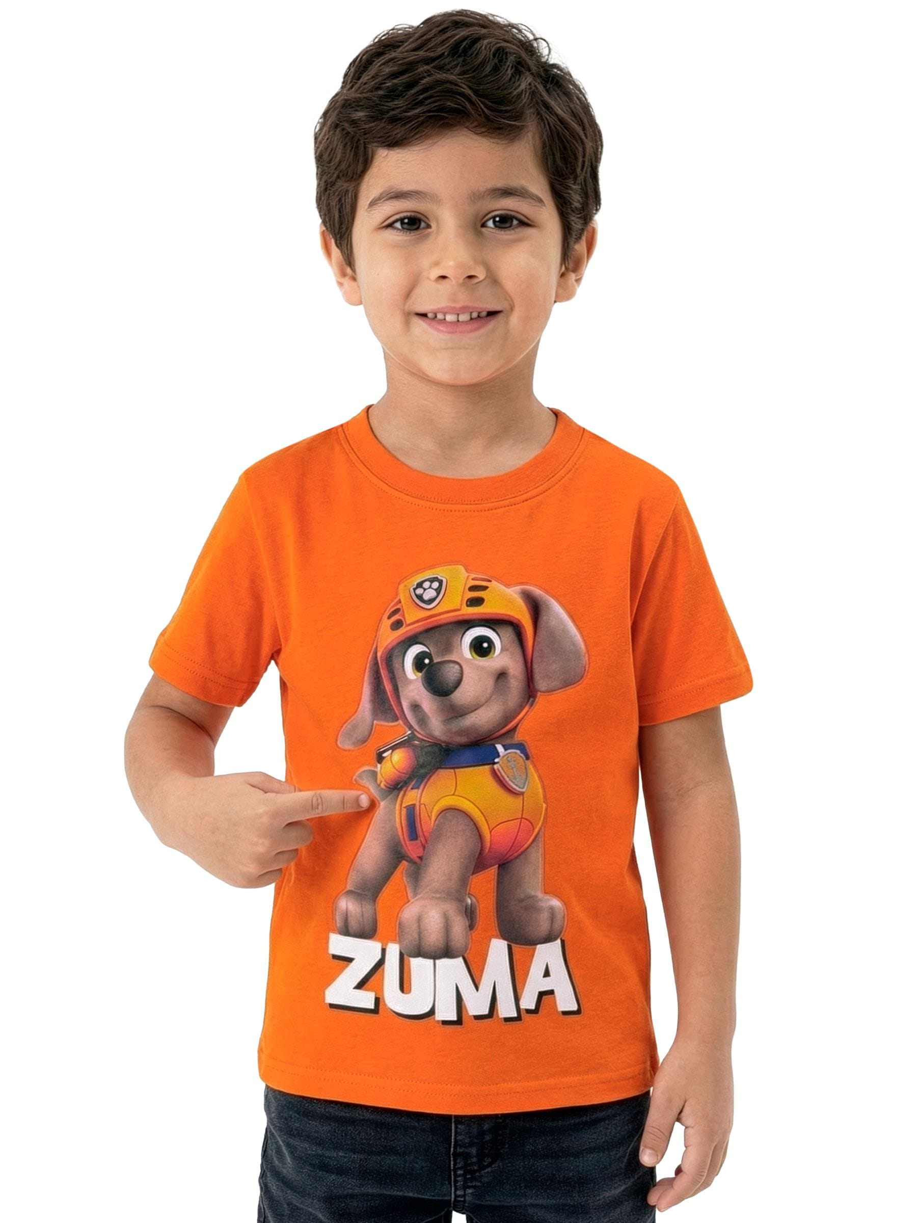 Buy Character Orange PAW Patrol Zuma T-Shirt from Next USA
