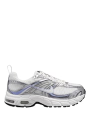 Nike White/Silver Youth Air Max Moto 2K Trainers - Image 1 of 3