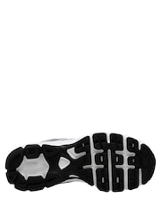 Nike White/Silver Youth Air Max Moto 2K Trainers - Image 3 of 3