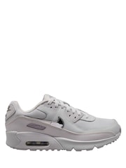 Nike Grey/Cream Youth Air Max  Trainers - Image 1 of 3