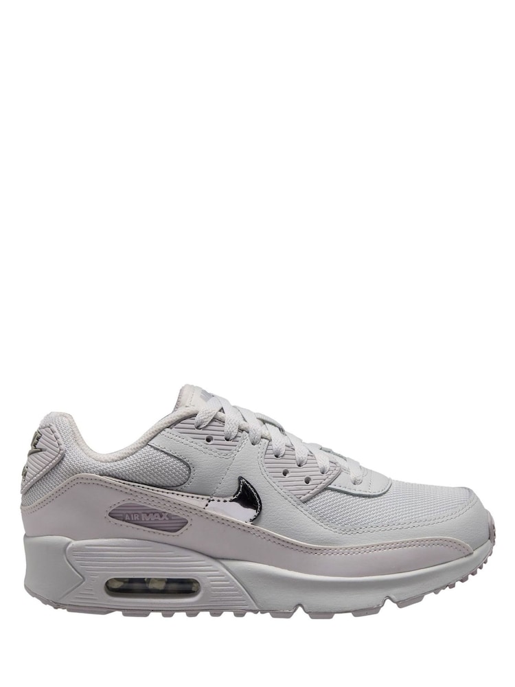 Nike Grey/Cream Youth Air Max Trainers - Image 1 of 3 Nike Grey/Cream Youth Air Max Trainers - Image 1 of 3