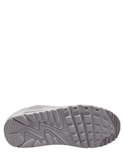 Nike Grey/Cream Youth Air Max  Trainers - Image 3 of 3