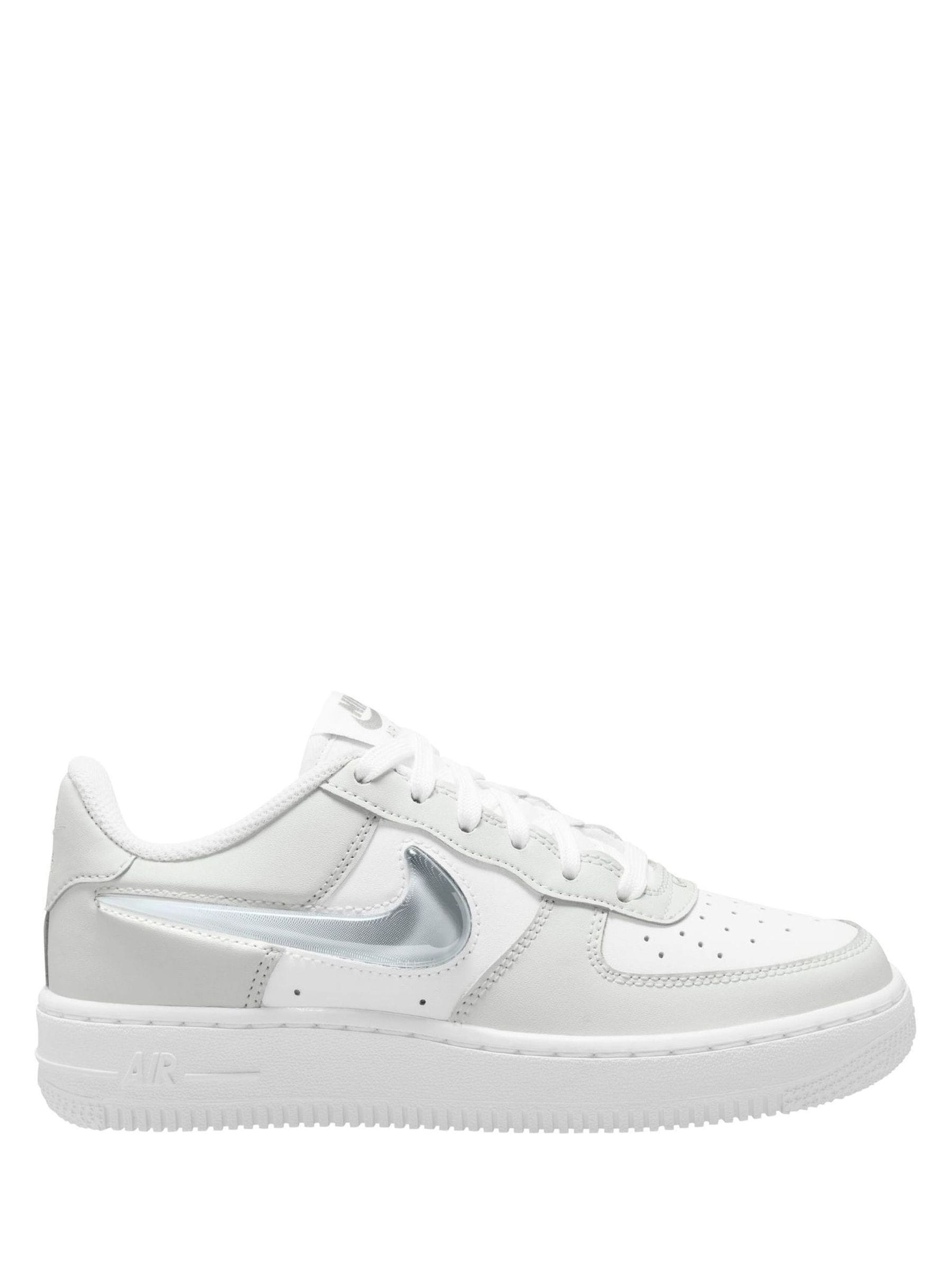 Nike Kids White Air Force 1 Low in Size 6 (24.5cm), JD Sports - Image 3