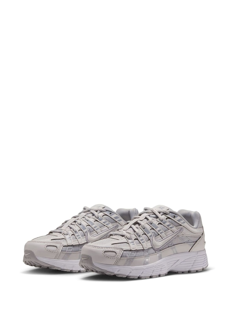 Nike Natural Silver P-6000 TU Trainers - Image 2 of 8 Nike Natural Silver P-6000 TU Trainers - Image 2 of 8