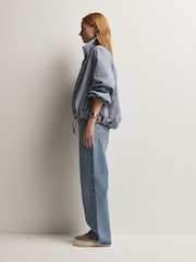 Free People Blue Chelsea Jacket - Image 3 of 5