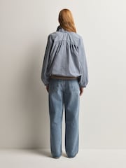 Free People Blue Chelsea Jacket - Image 4 of 5